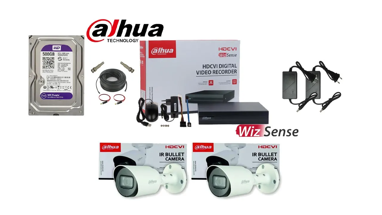 پکیج 2 عددی دوربین داهوا